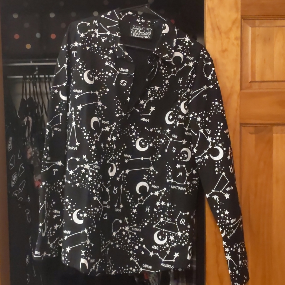 Killstar milky way button up